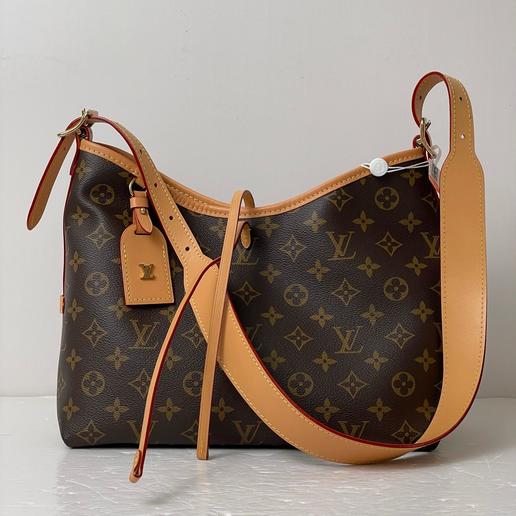 LV老花carryall小号棕色