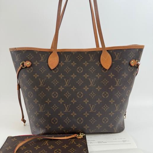 lv老花neverfull32cm芯片款